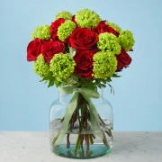 Fiery Red Bouquet - image №2