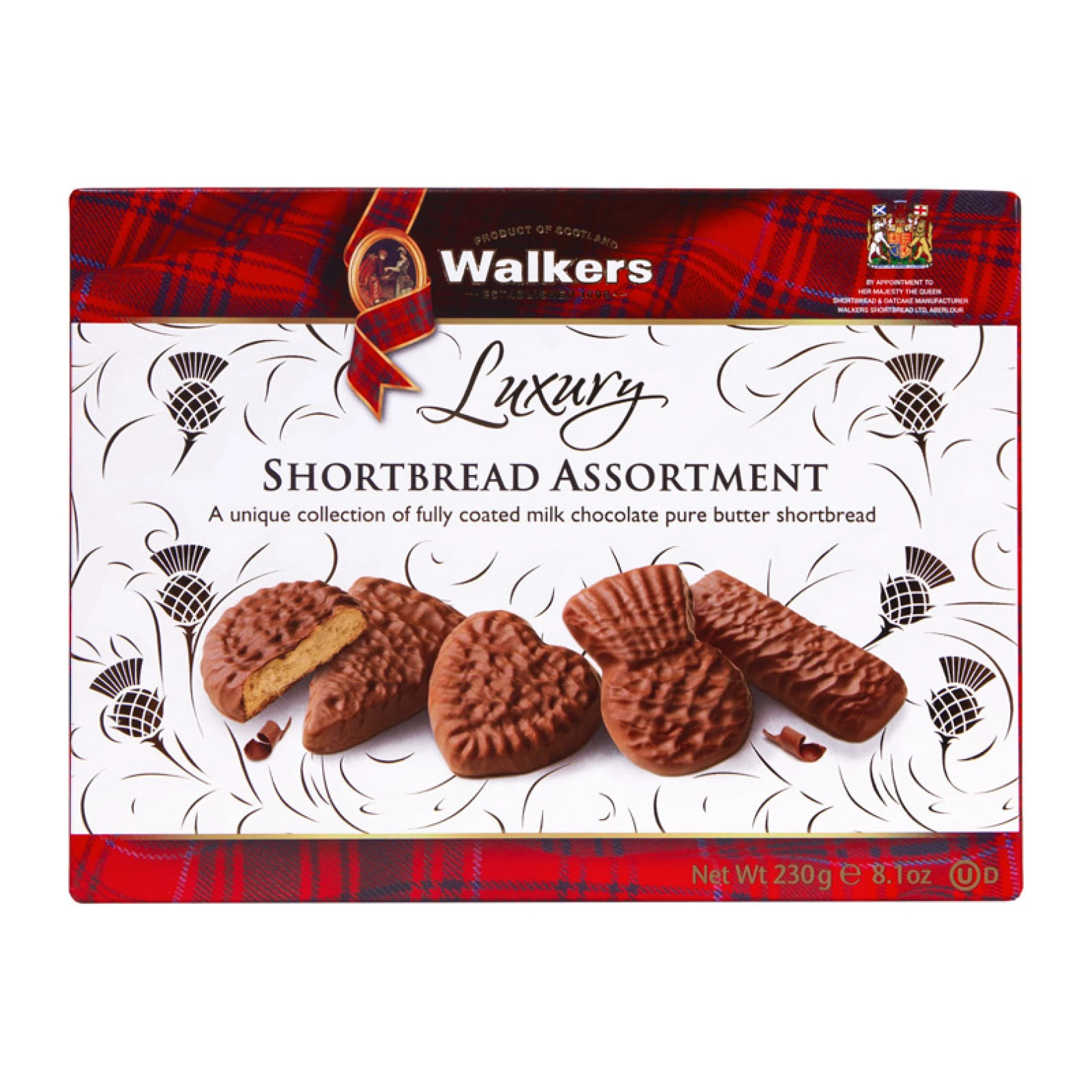 Walkers Luxury Chocolate Shortbread - image №1