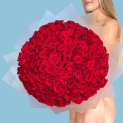 150 Red Roses - image №2
