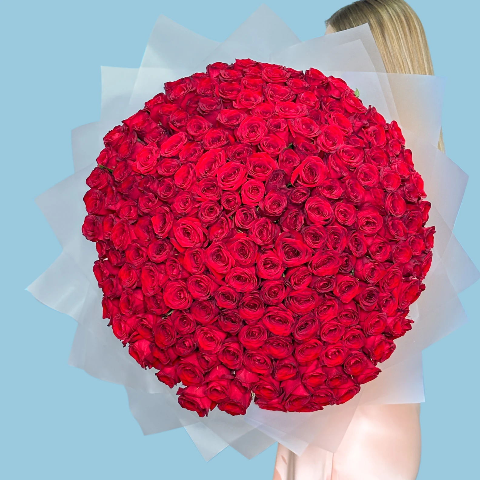200 Red Roses - image №3