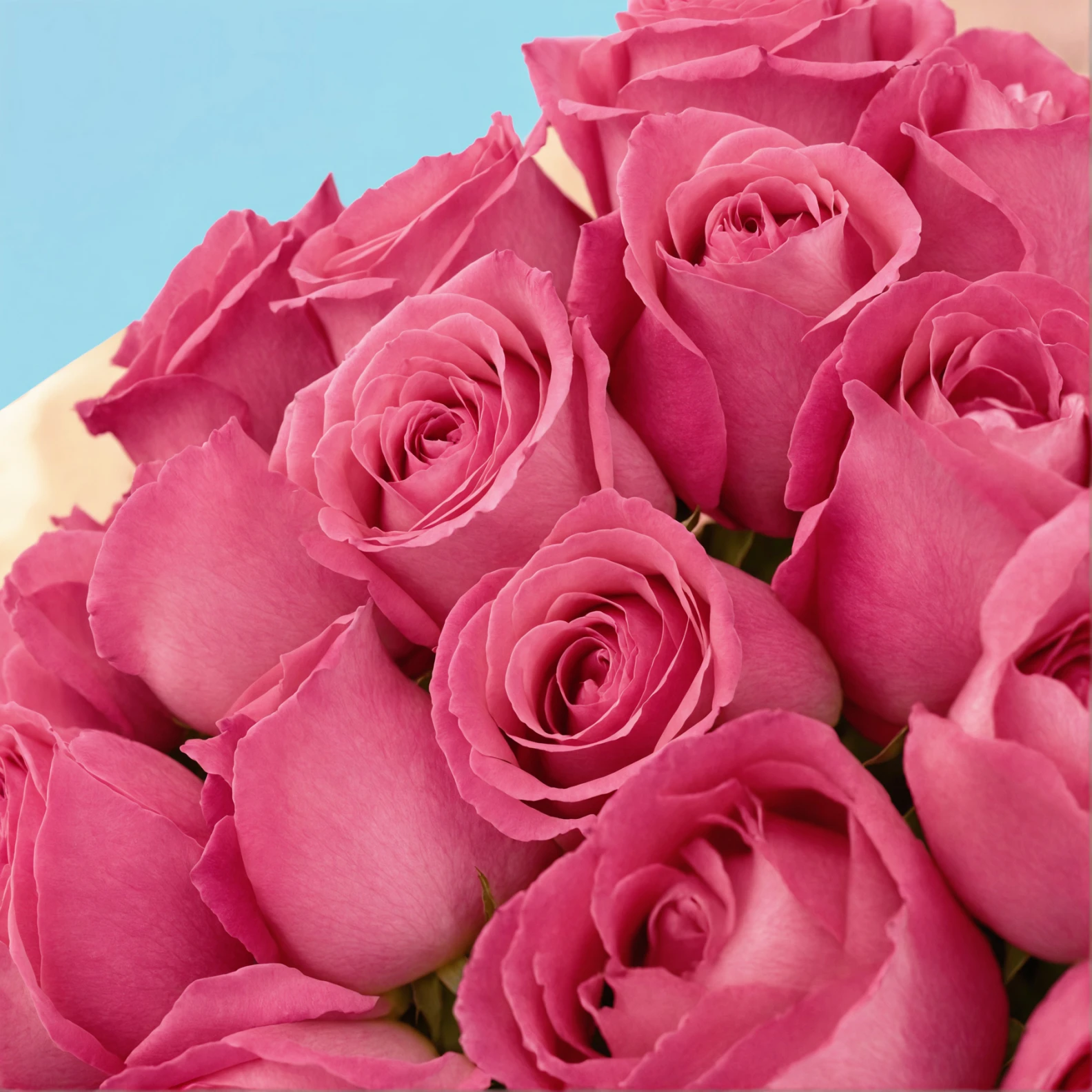 20 Pink Roses from Kenya - image №4