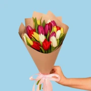 20 Mixed Tulips - image №2