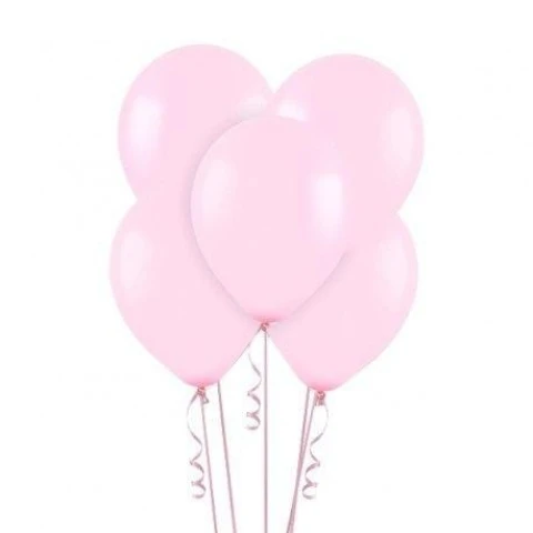 5 Pink Balloons