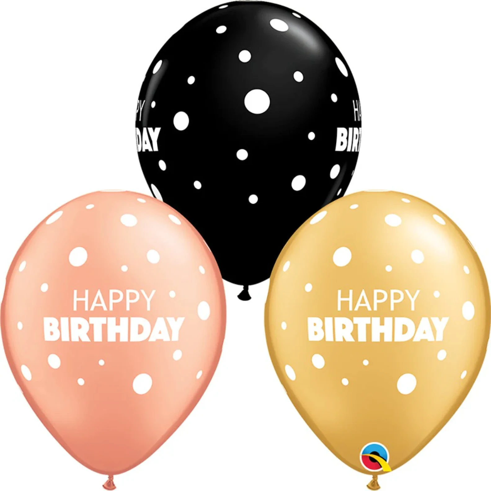 5 Happy Birthday Balloons - image №1