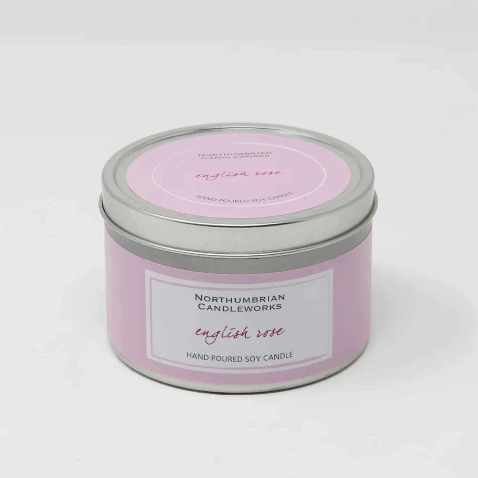 English Rose Candle in a Tin 220g - image №2