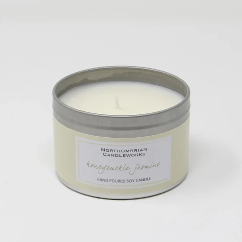 Honeysuckle Jasmine Candle in a Tin 220g