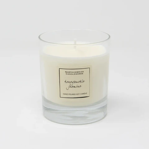 Honeysuckle Jasmine Candle in a Glass Jar 565g