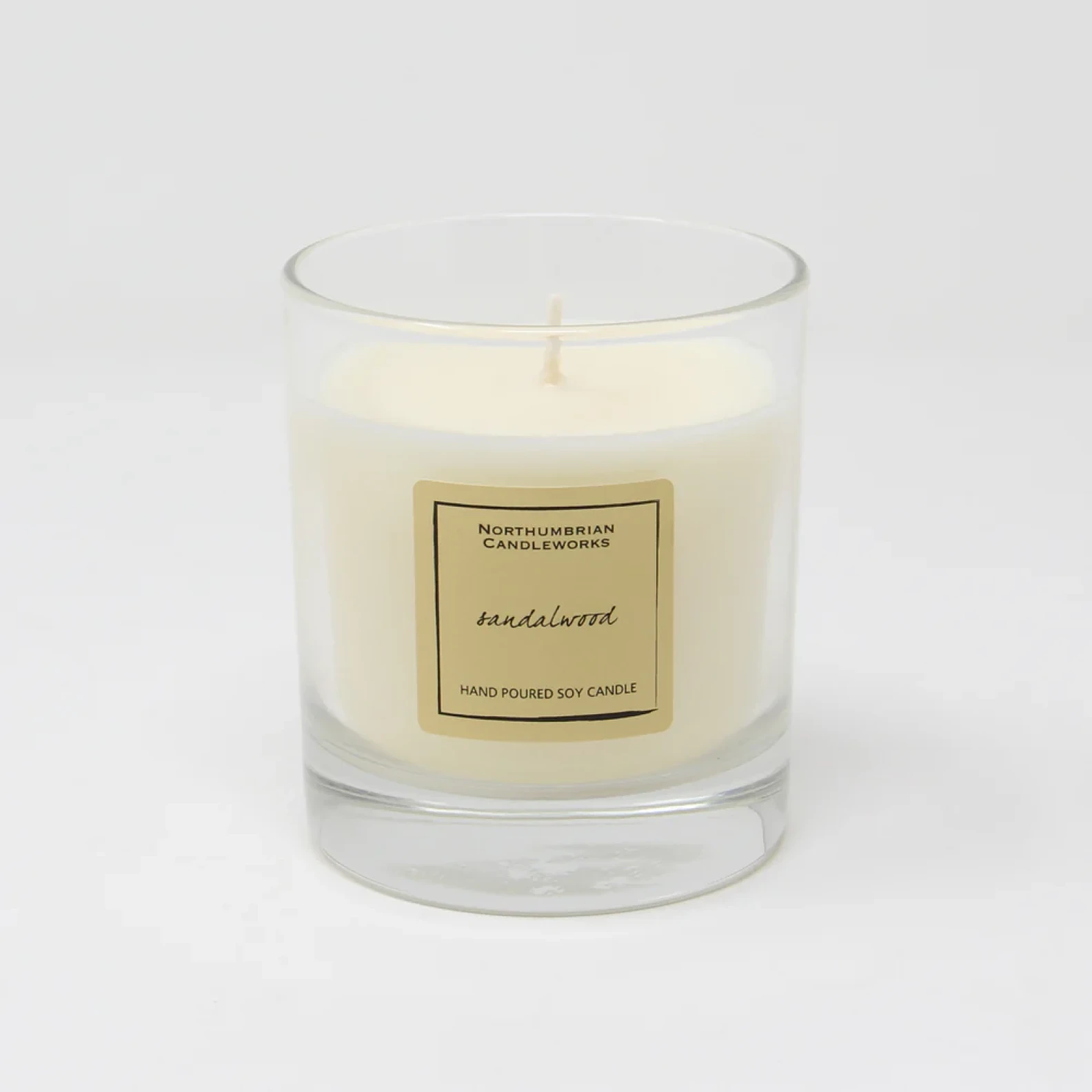 Sandalwood Candle in a Glass Jar 565g - image №1