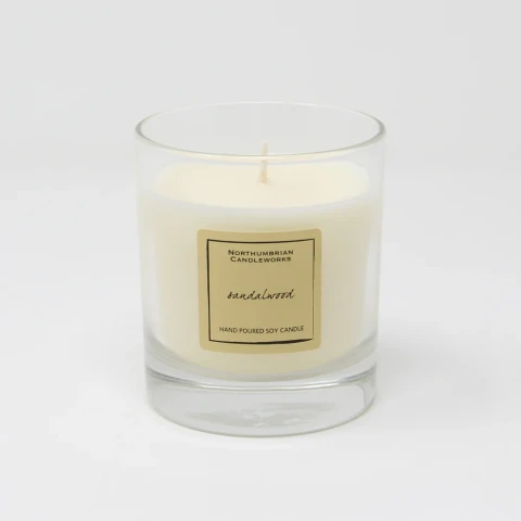 Sandalwood Candle in a Glass Jar 565g