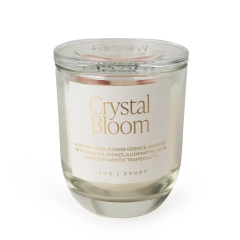 Mood Candle with Crystal Stones Well Being 150g