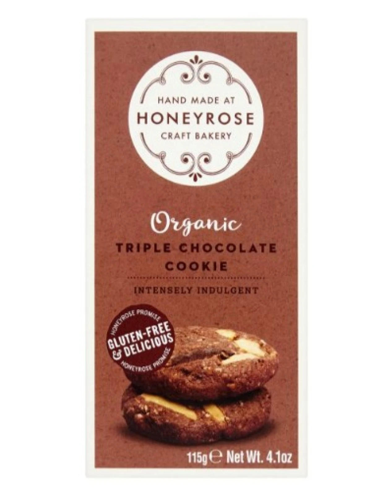 Honeyrose - Triple Chocolate Cookie 115g - image №1