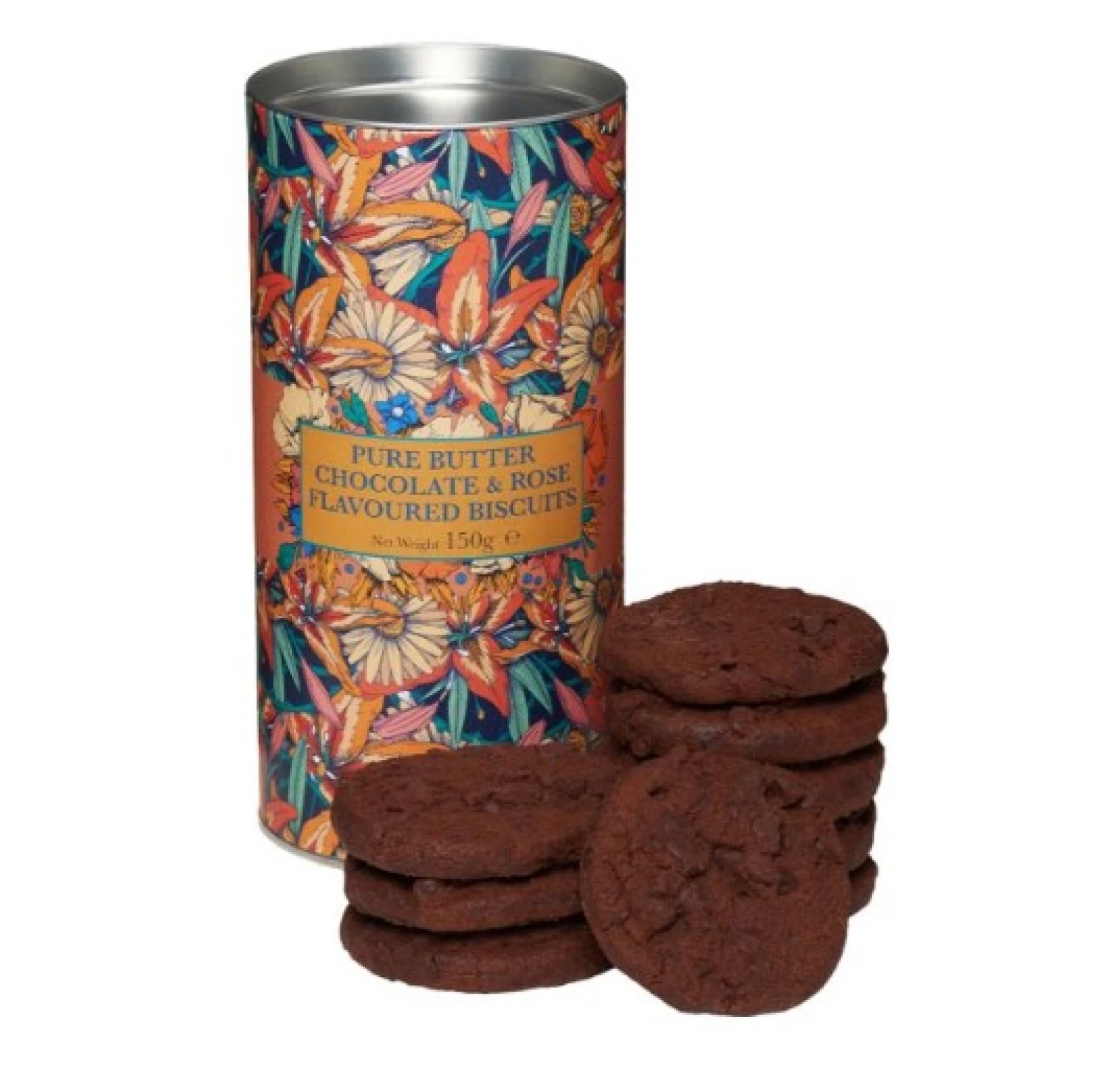 Frida Kahlo - Pure Butter Chocolate & Rose Biscuits 150g - image №1