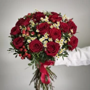 The Burgundy Bouquet - image №1