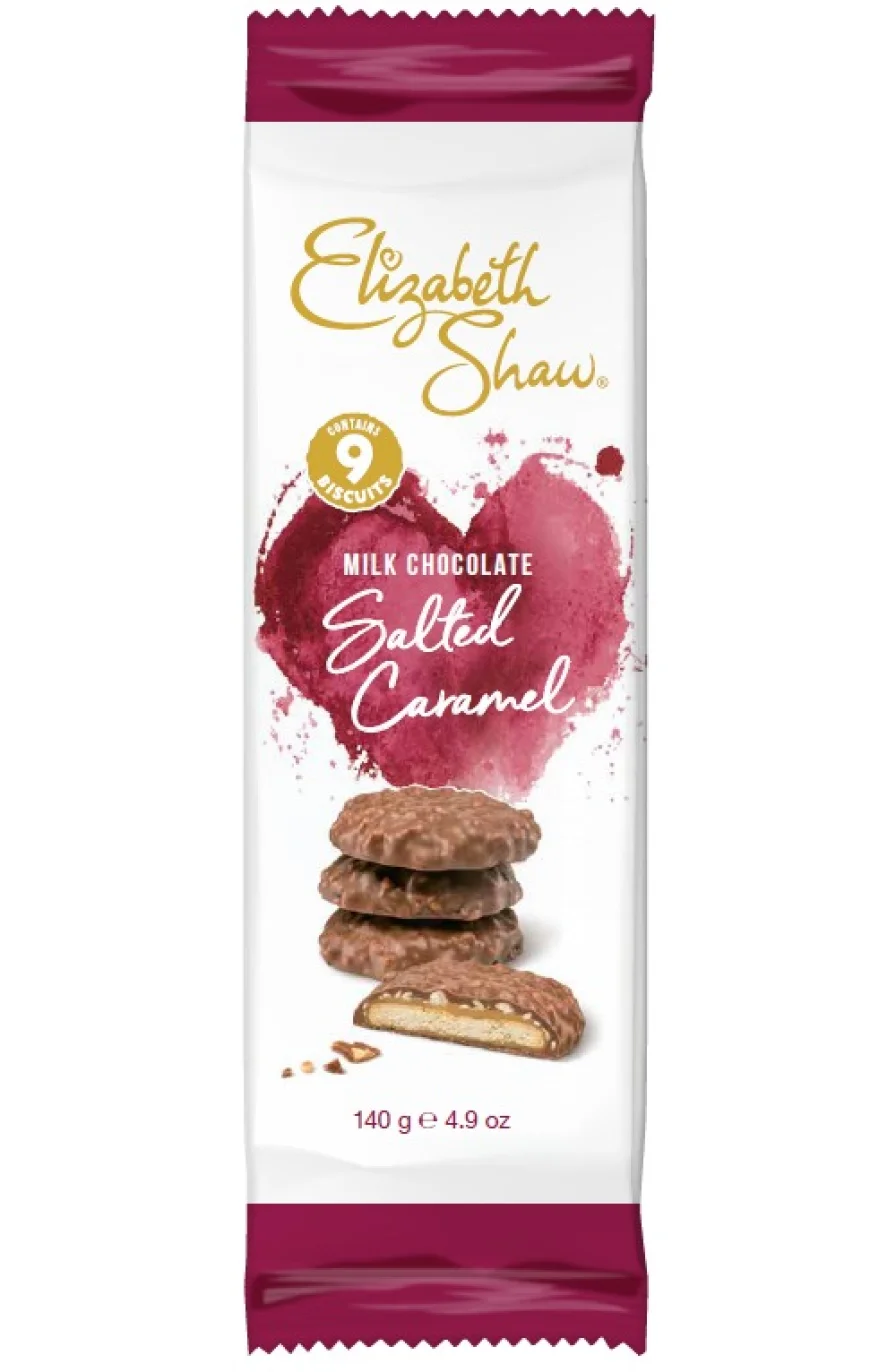 Chocolate Salted Caramel Flow Wrapped Biscuits - image №1