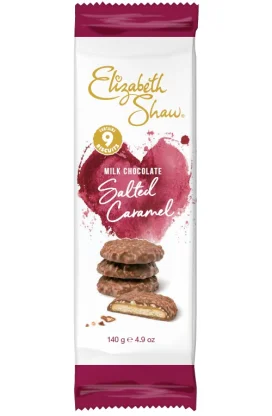 Chocolate Salted Caramel Flow Wrapped Biscuits