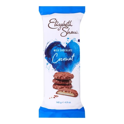 Chocolate Coconut Flow Wrapped Biscuits