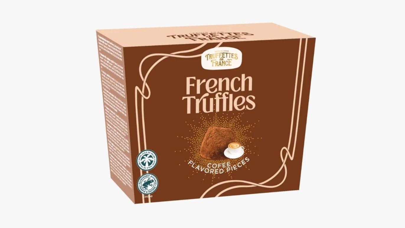 French truffles - Coffee Flavoured Pieces 200g - image №1