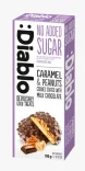 Diablo No Added Sugar Caramel & Peanut Milk Chocolate Cookies - image №1