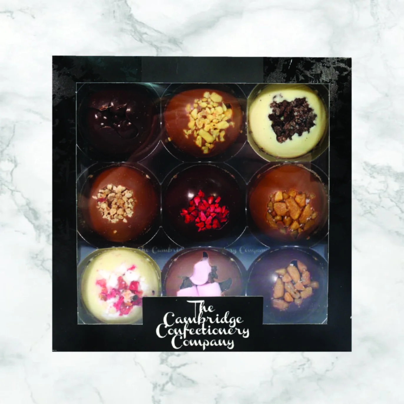 9 Chocolate Domes Box 160g - image №1