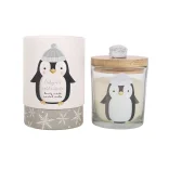 Frosty Vanilla Penguin Candle - image №1