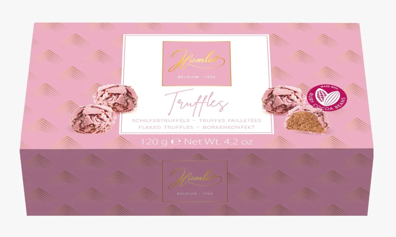 Hamlet Ruby Chocolate Truffles 120gr - image №1