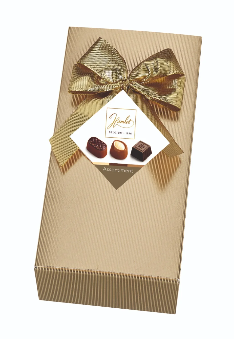 Hamlet Belgian Chocolate with bow 250gr - image №1