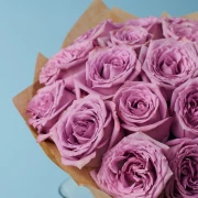 20 Premium Purple Roses - image №3